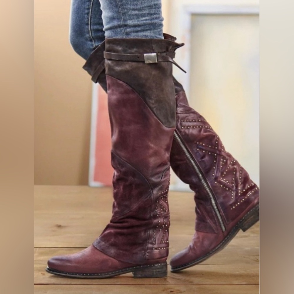 a.s.98 “Frank Studded Riding boots” New in box!